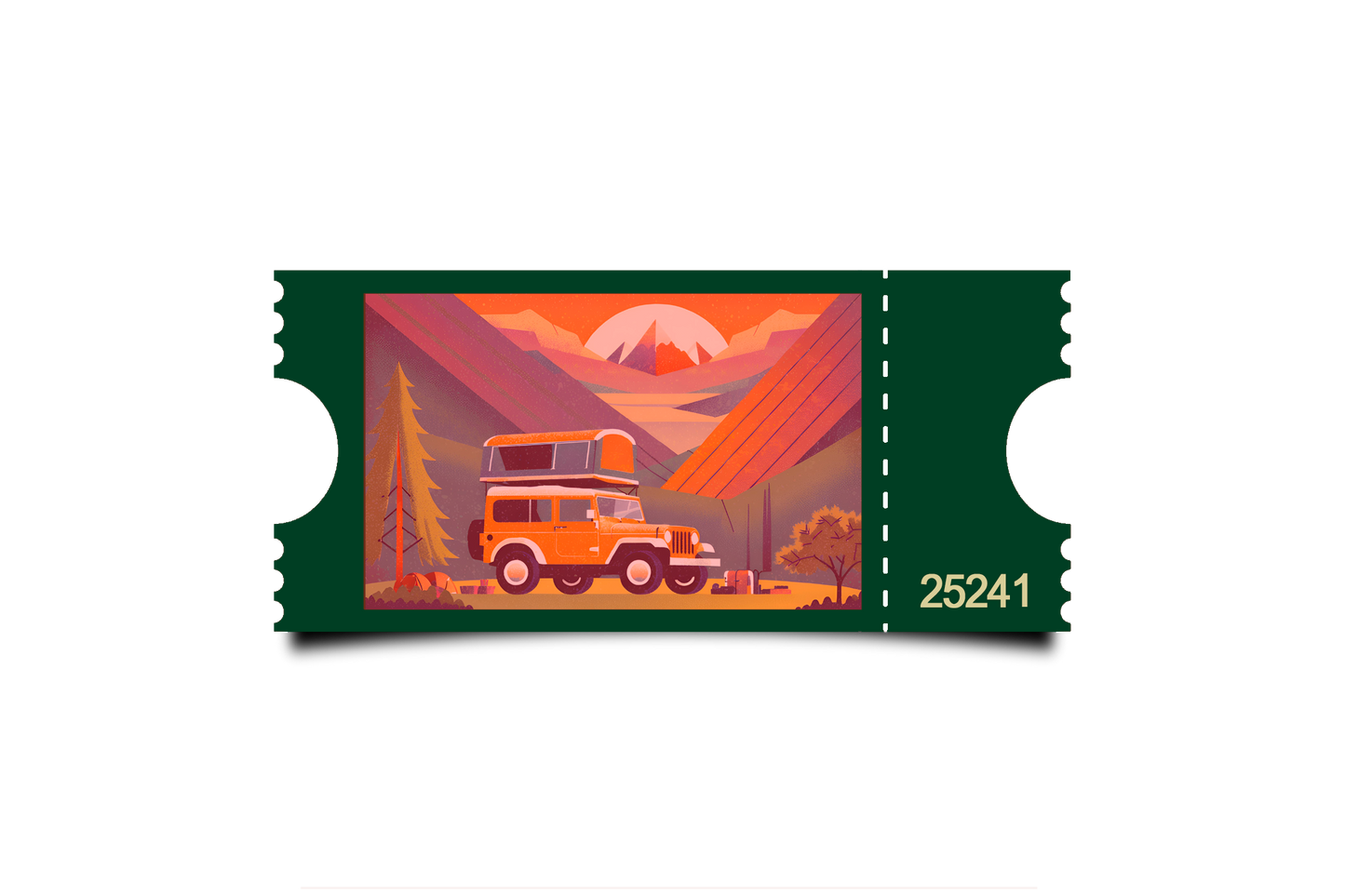 Boleto Ilustracion N 25241