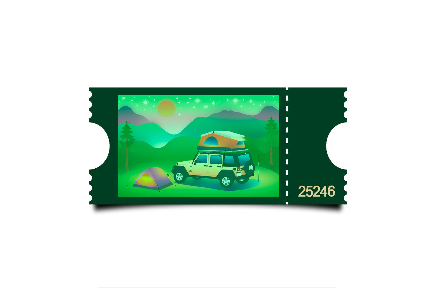 Boleto Ilustracion N 25246