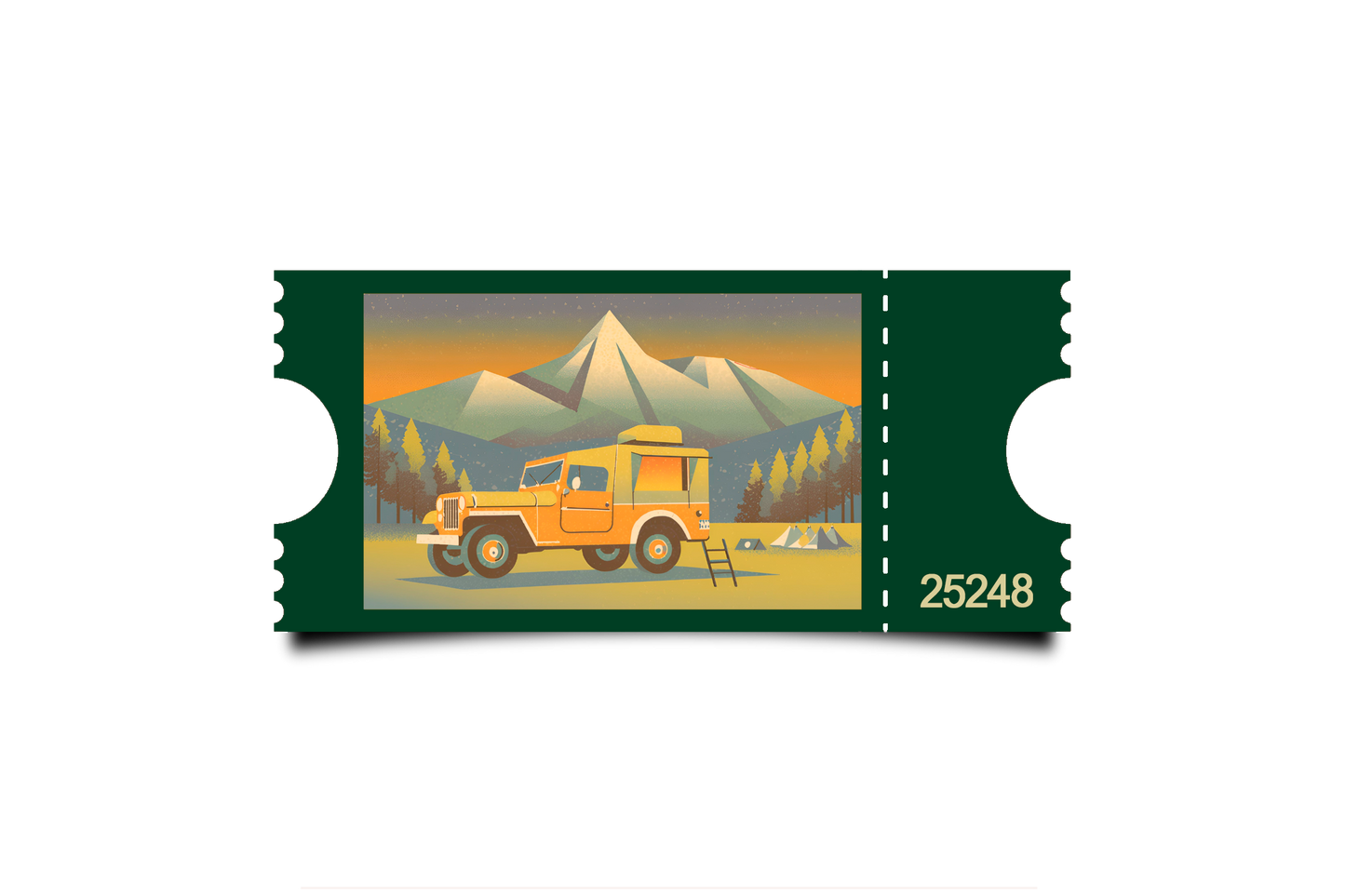 Boleto Ilustracion N 25248
