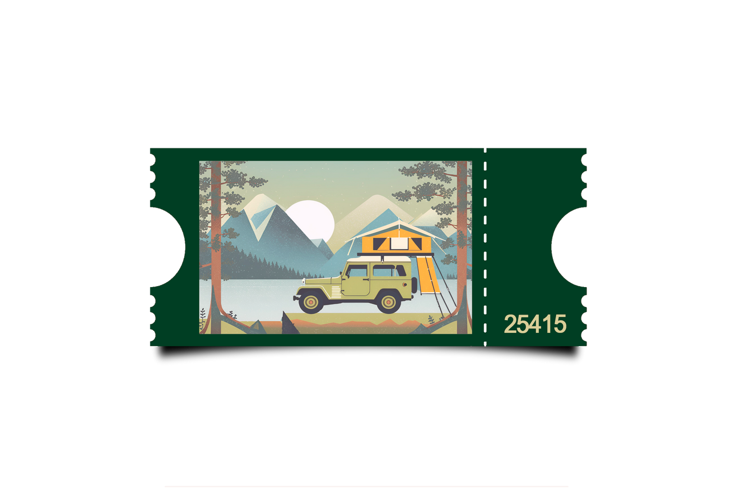 Boleto Ilustracion N 25415