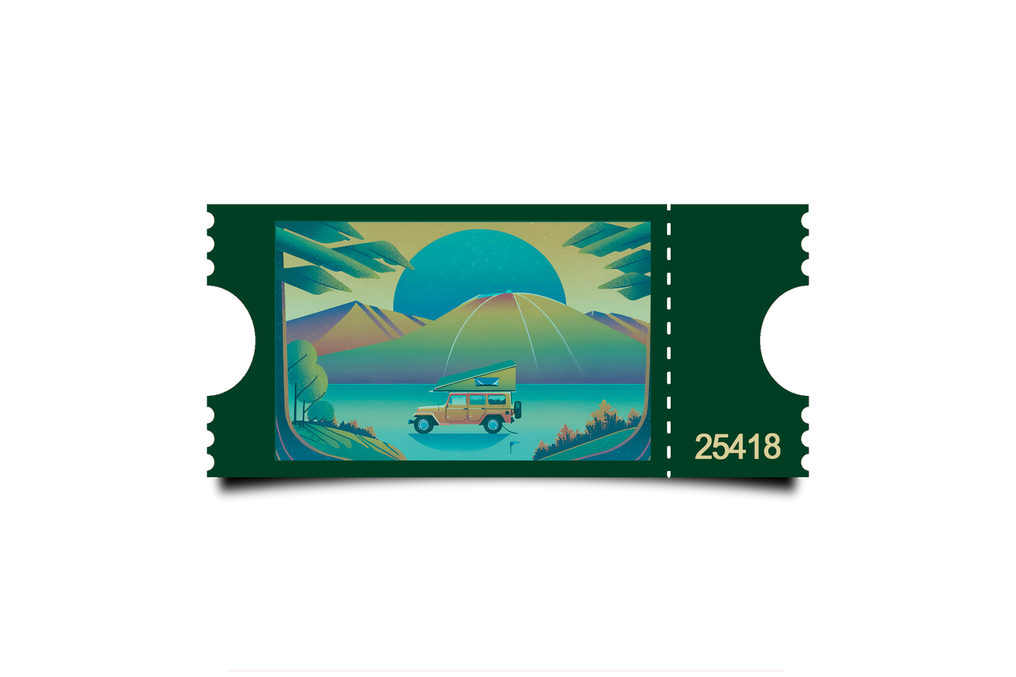 Boleto Ilustracion N 25418