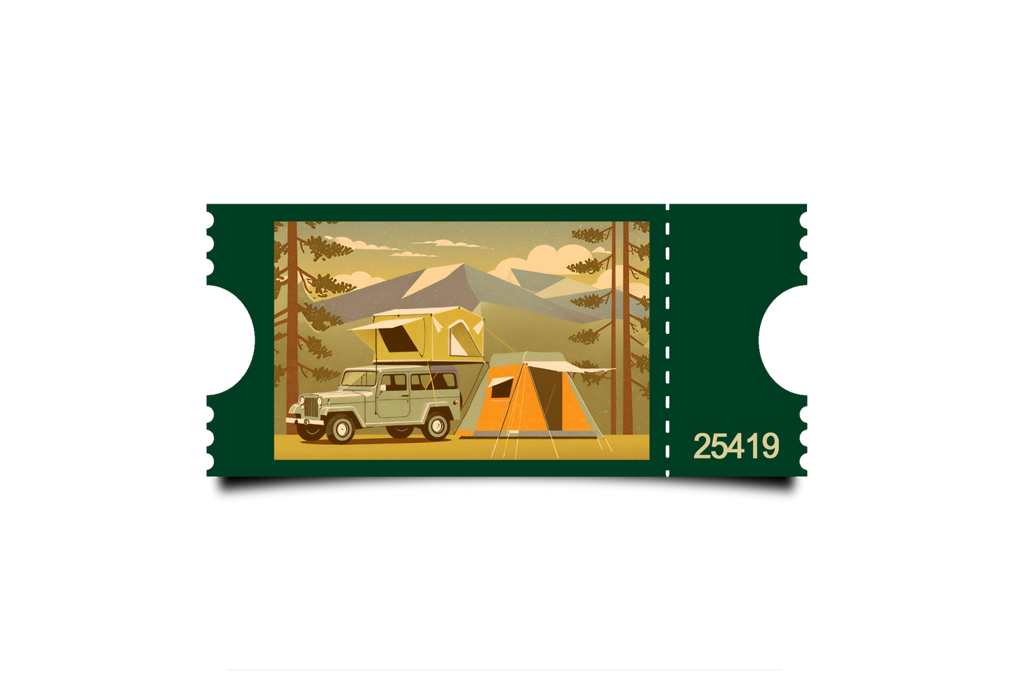 Boleto Ilustracion N 25419