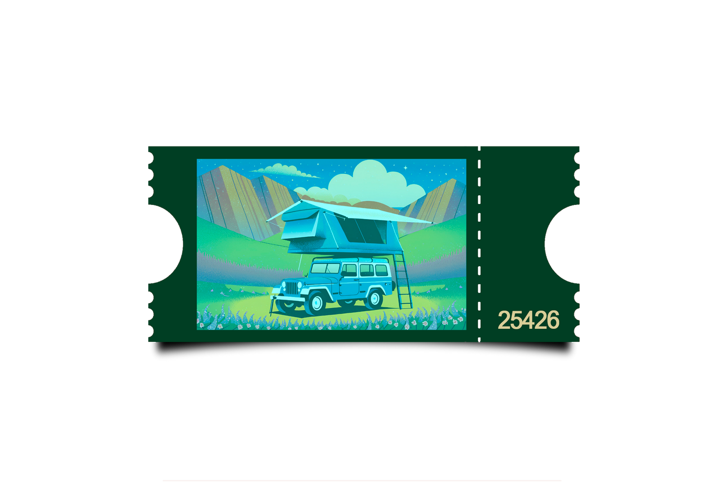 Boleto Ilustracion N 25426