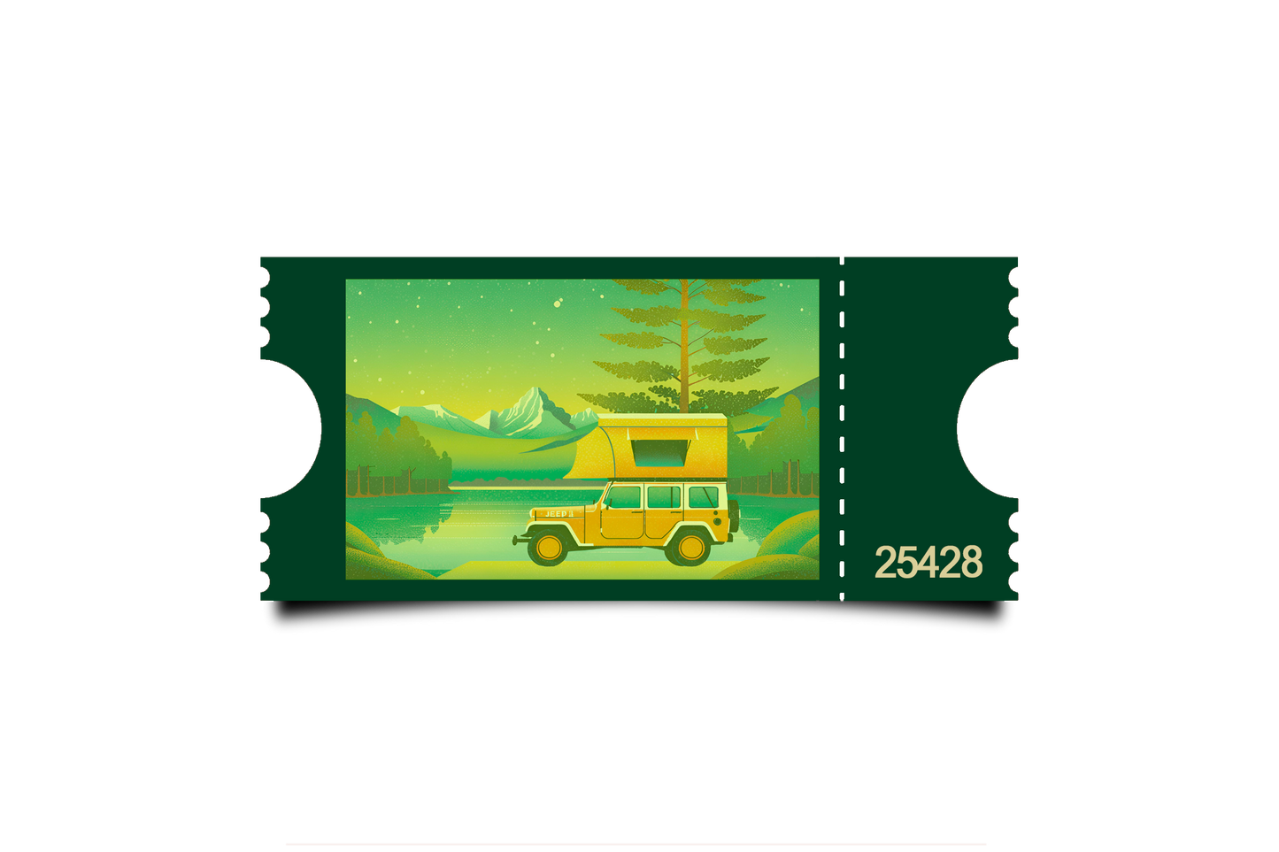 Boleto Ilustracion N 25428