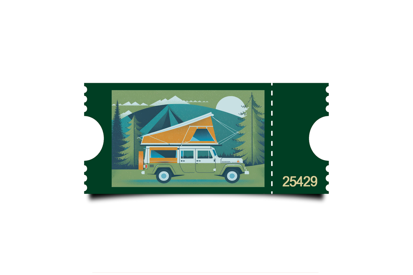 Boleto Ilustracion N 25429