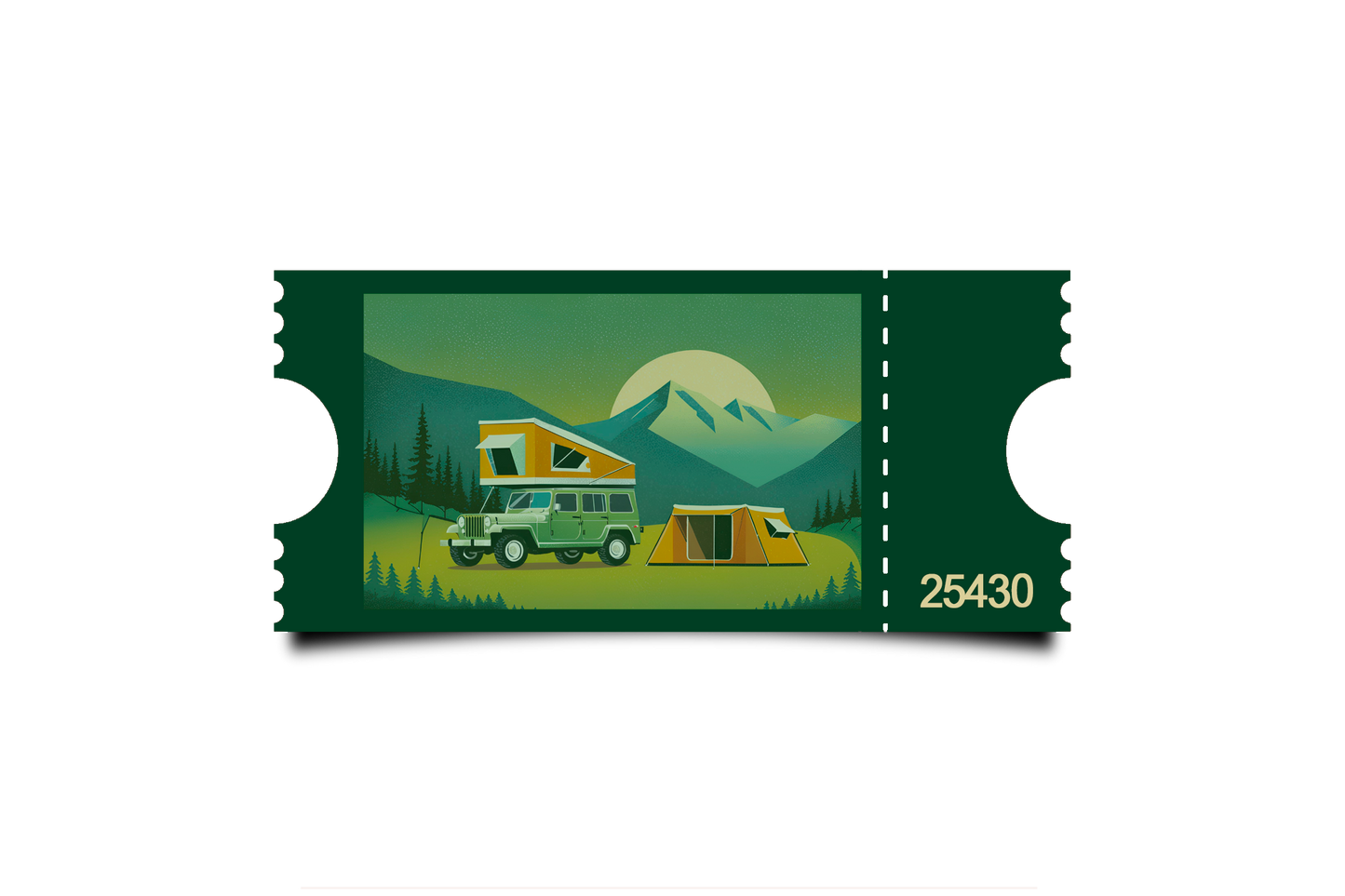 Boleto Ilustracion N 25430