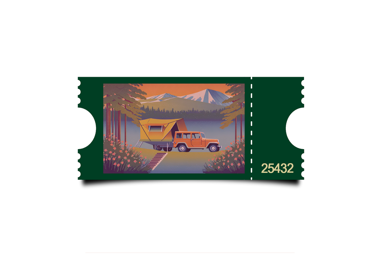 Boleto Ilustracion N 25432