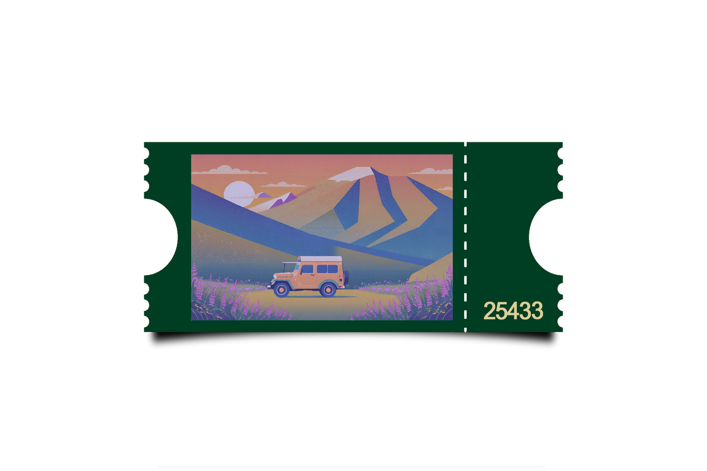 Boleto Ilustracion N 25433