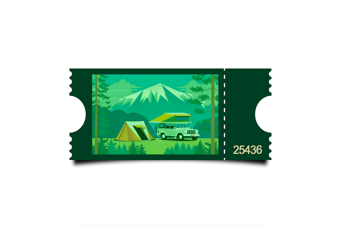 Boleto Ilustracion N 25436