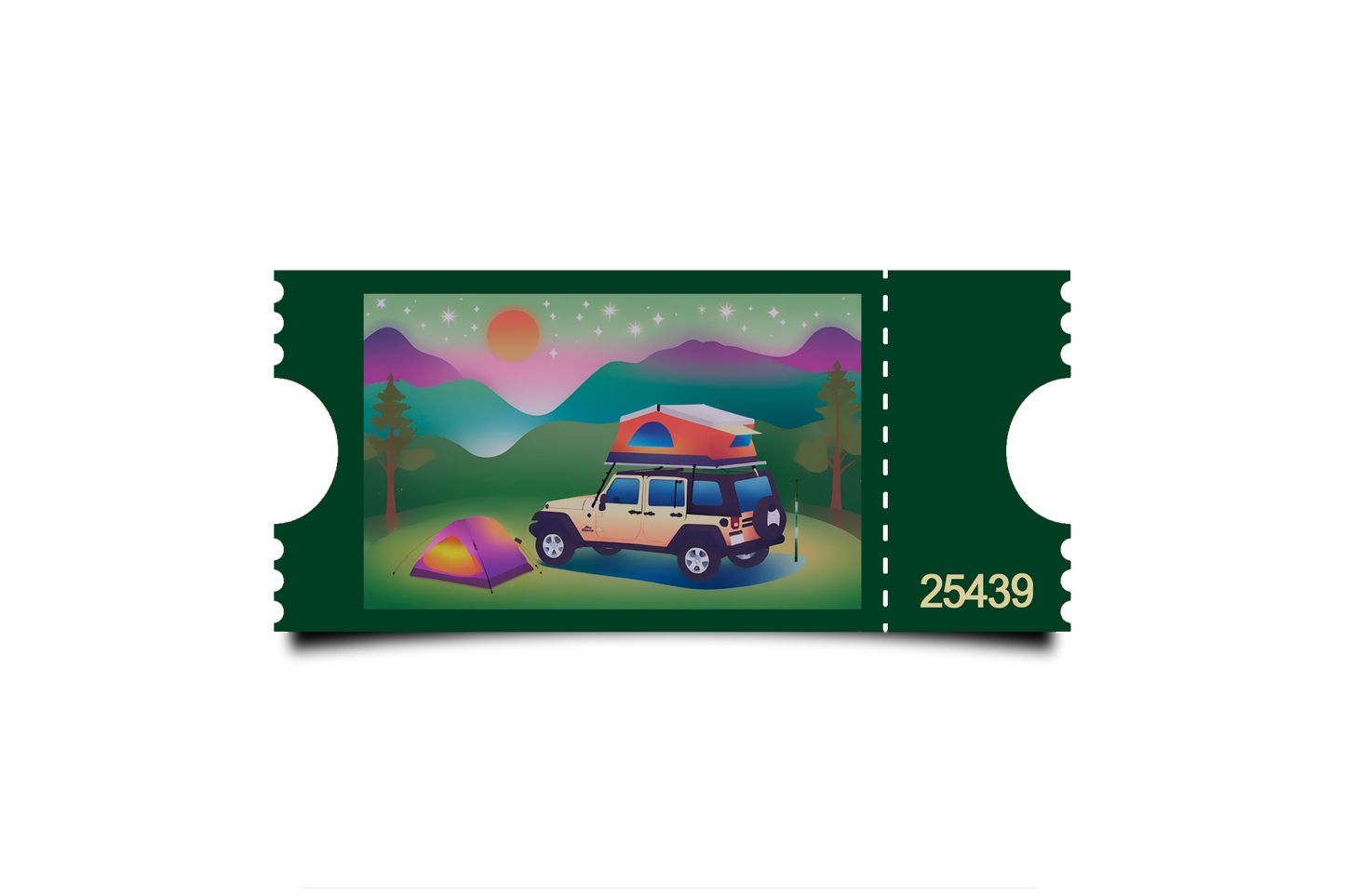 Boleto Ilustracion N 25439