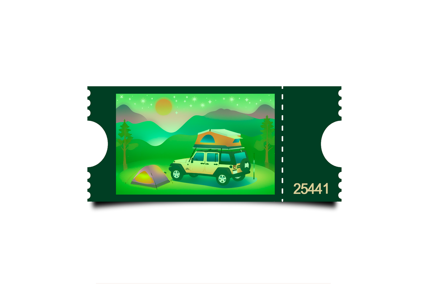 Boleto Ilustracion N 25441