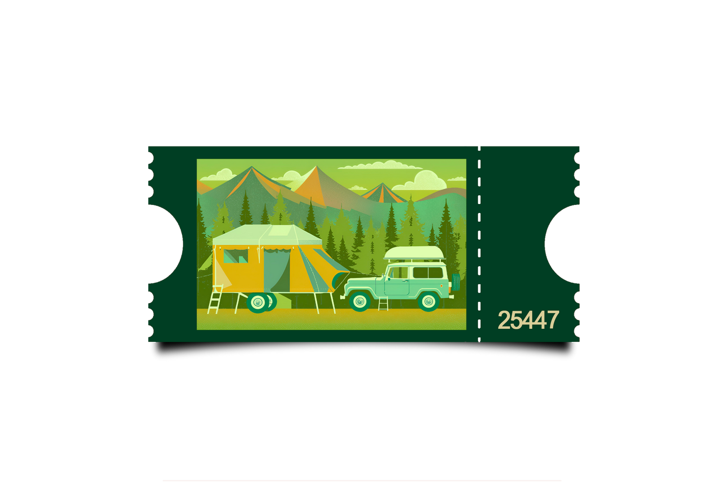 Boleto Ilustracion N 25447