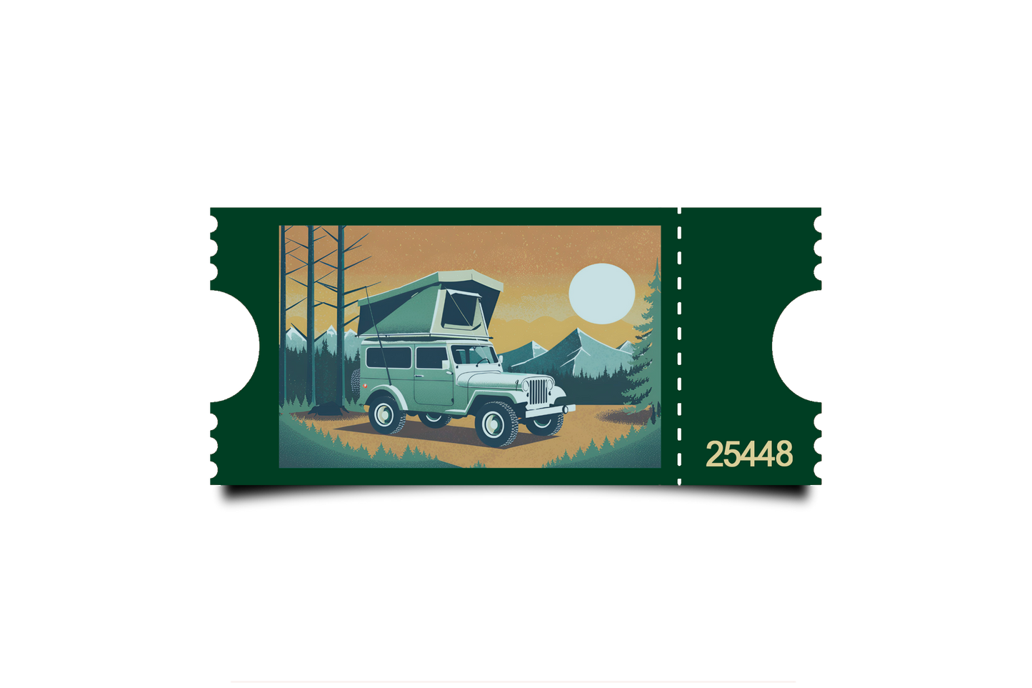 Boleto Ilustracion N 25448