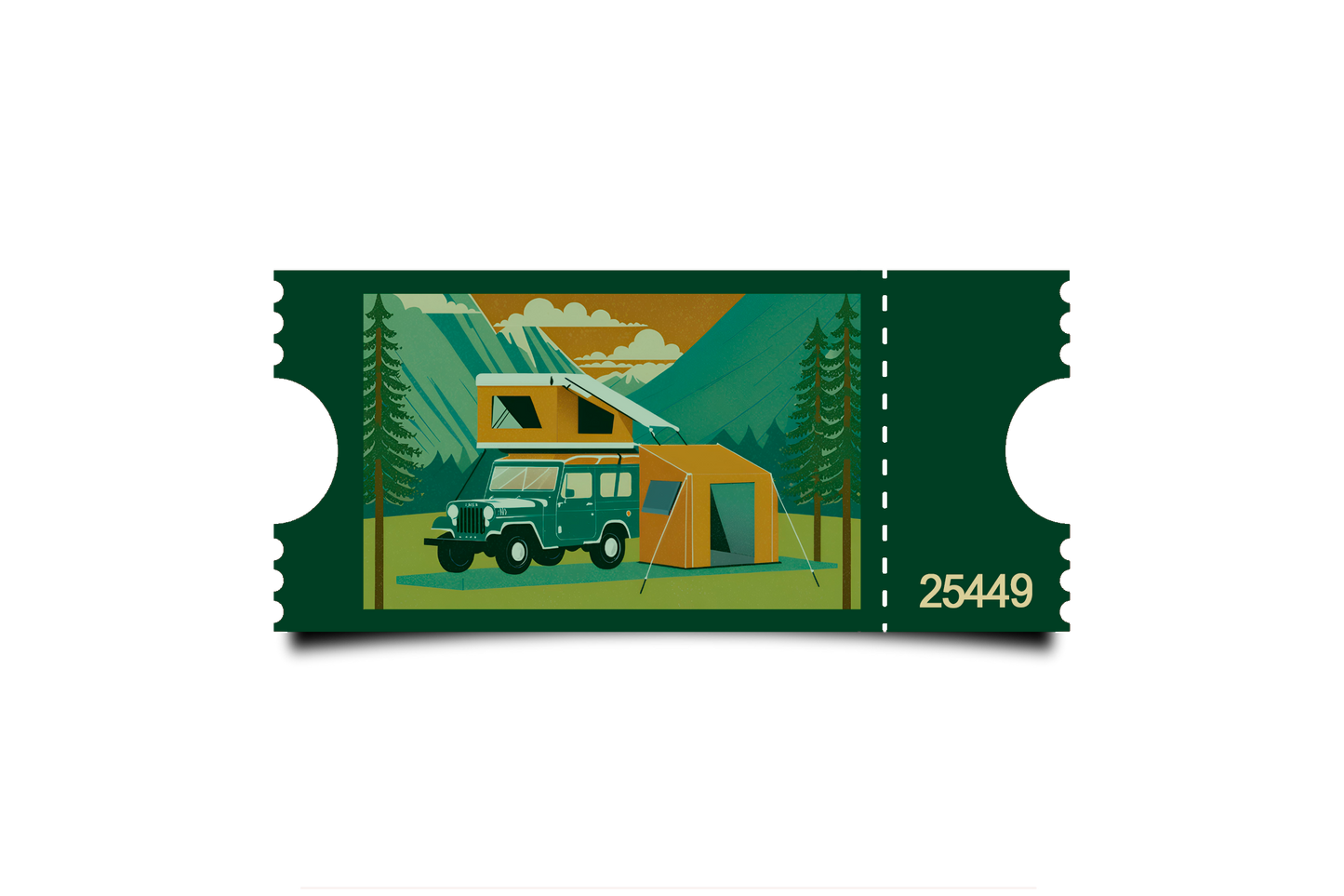 Boleto Ilustracion N 25449