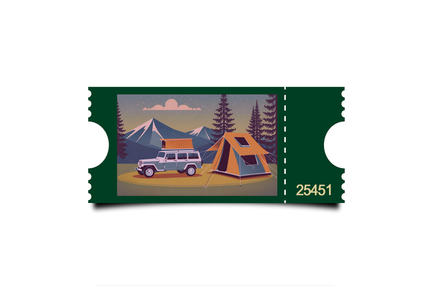 Boleto Ilustracion N 25451