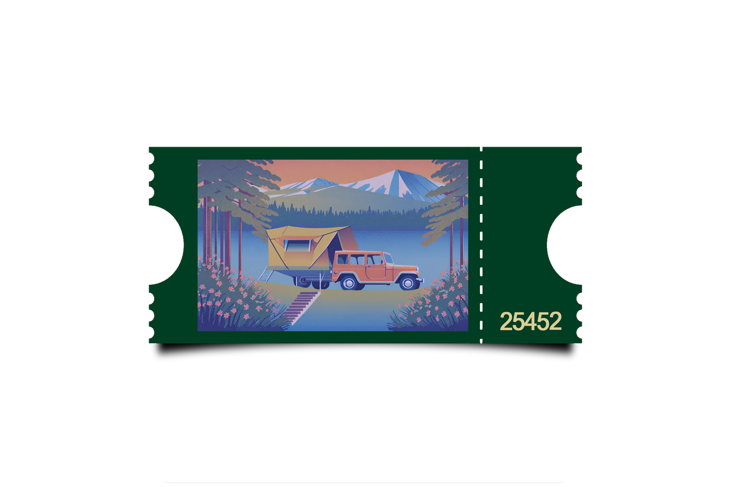 Boleto Ilustracion N 25452