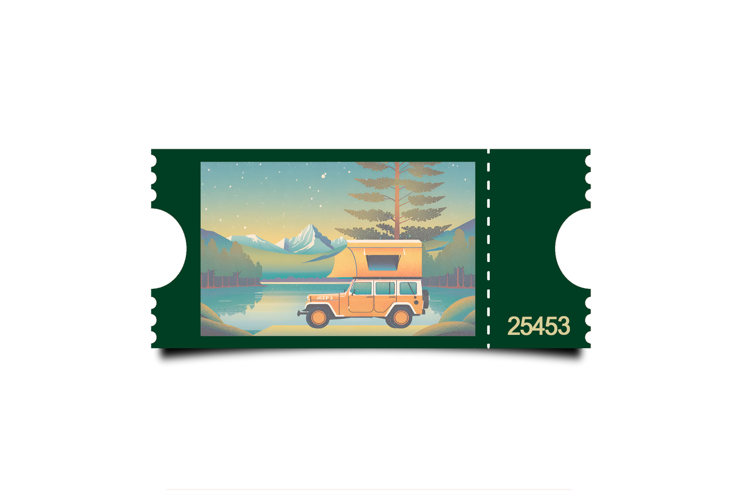 Boleto Ilustracion N 25453