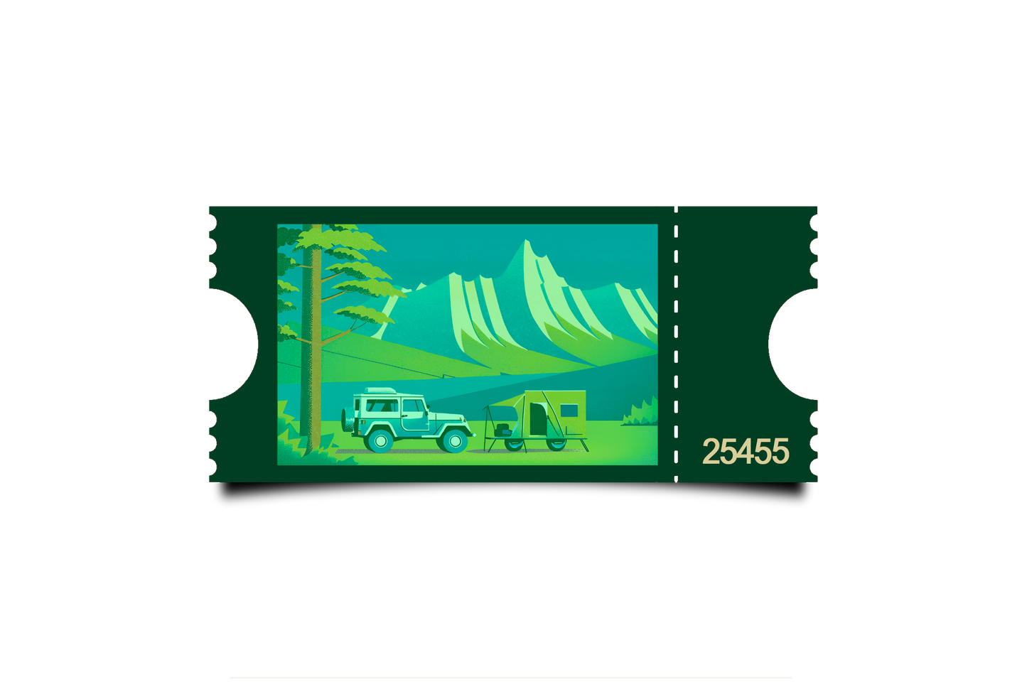 Boleto Ilustracion N 25455