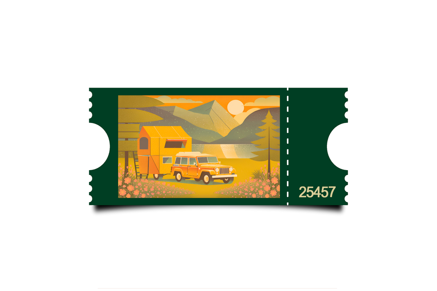 Boleto Ilustracion N 25457
