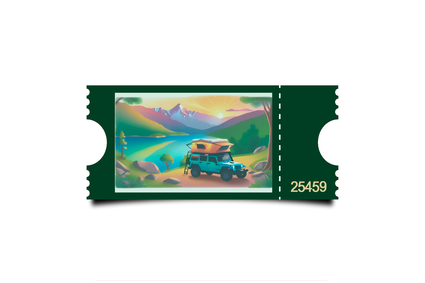 Boleto Ilustracion N 25459