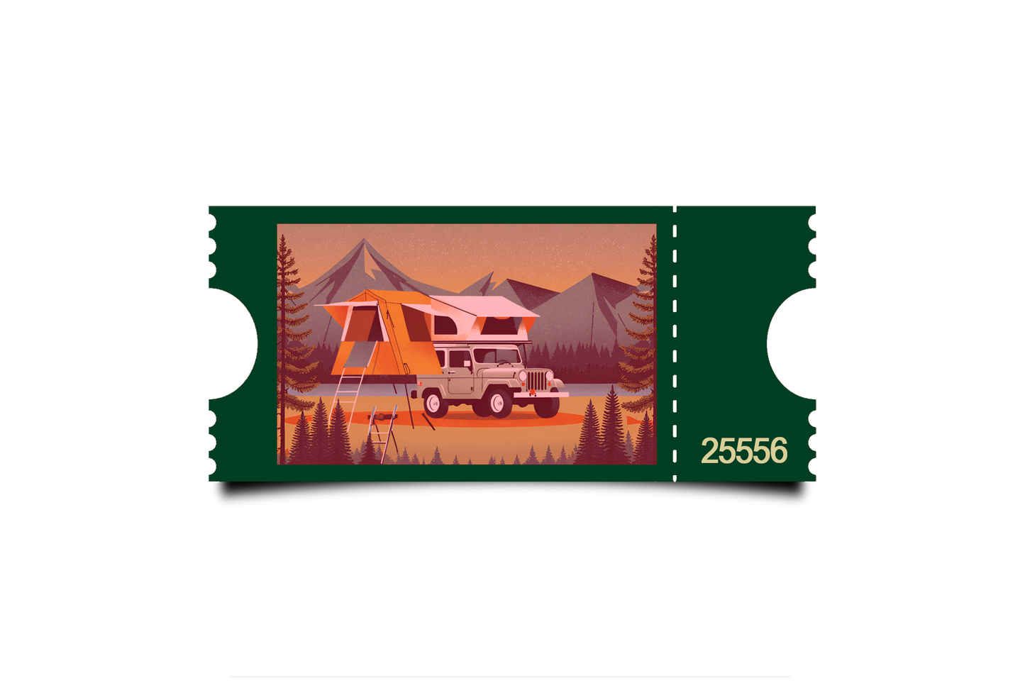 Boleto Ilustracion N 25556