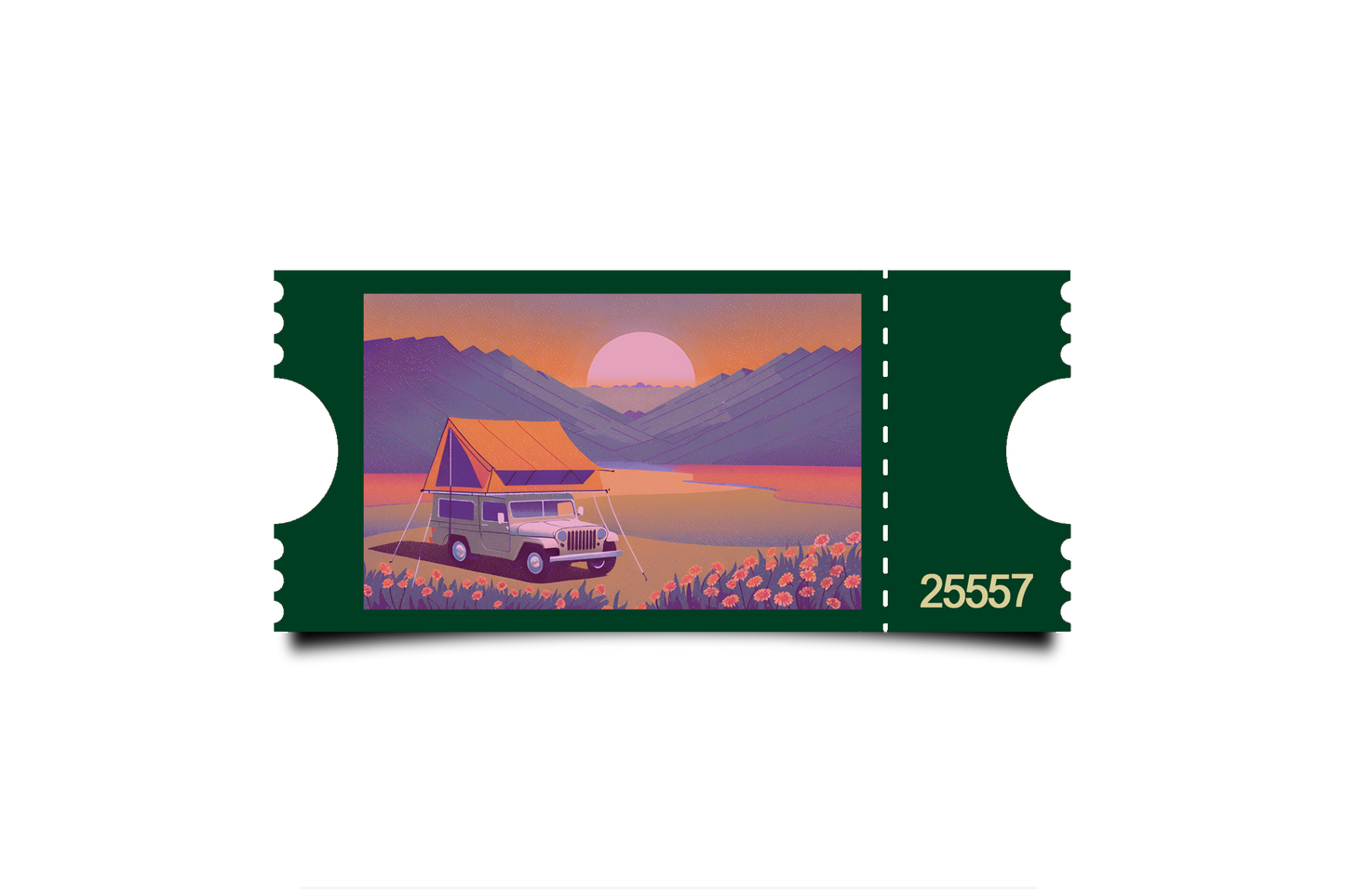 Boleto Ilustracion N 25557