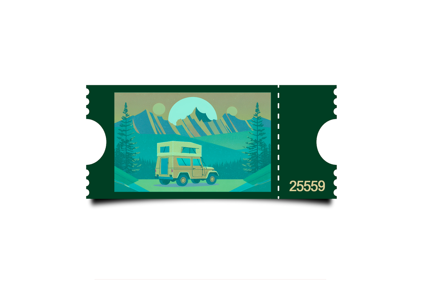 Boleto Ilustracion N 25559