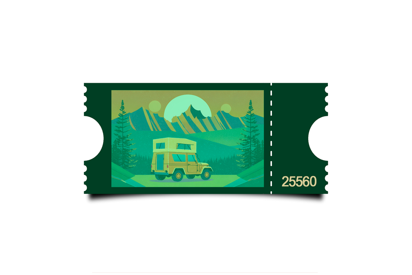 Boleto Ilustracion N 25560