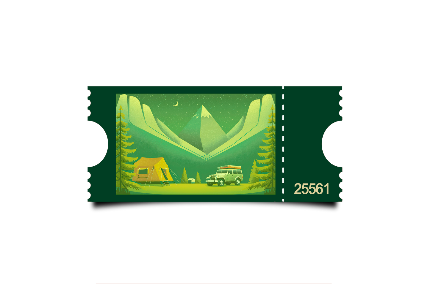 Boleto Ilustracion N 25561