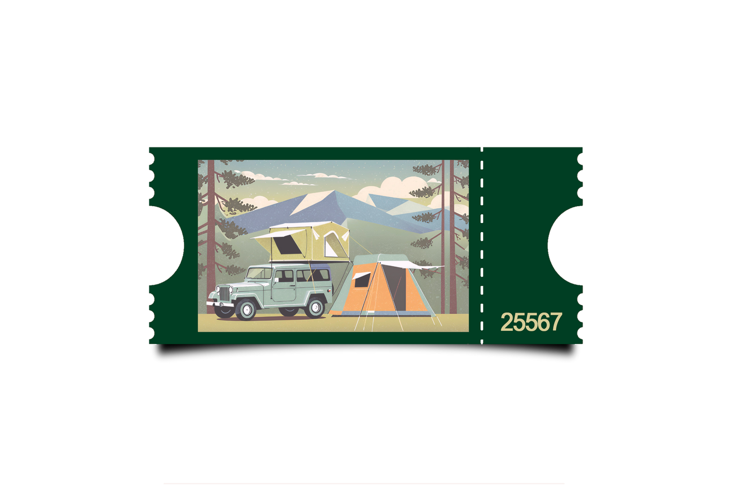 Boleto Ilustracion N 25567