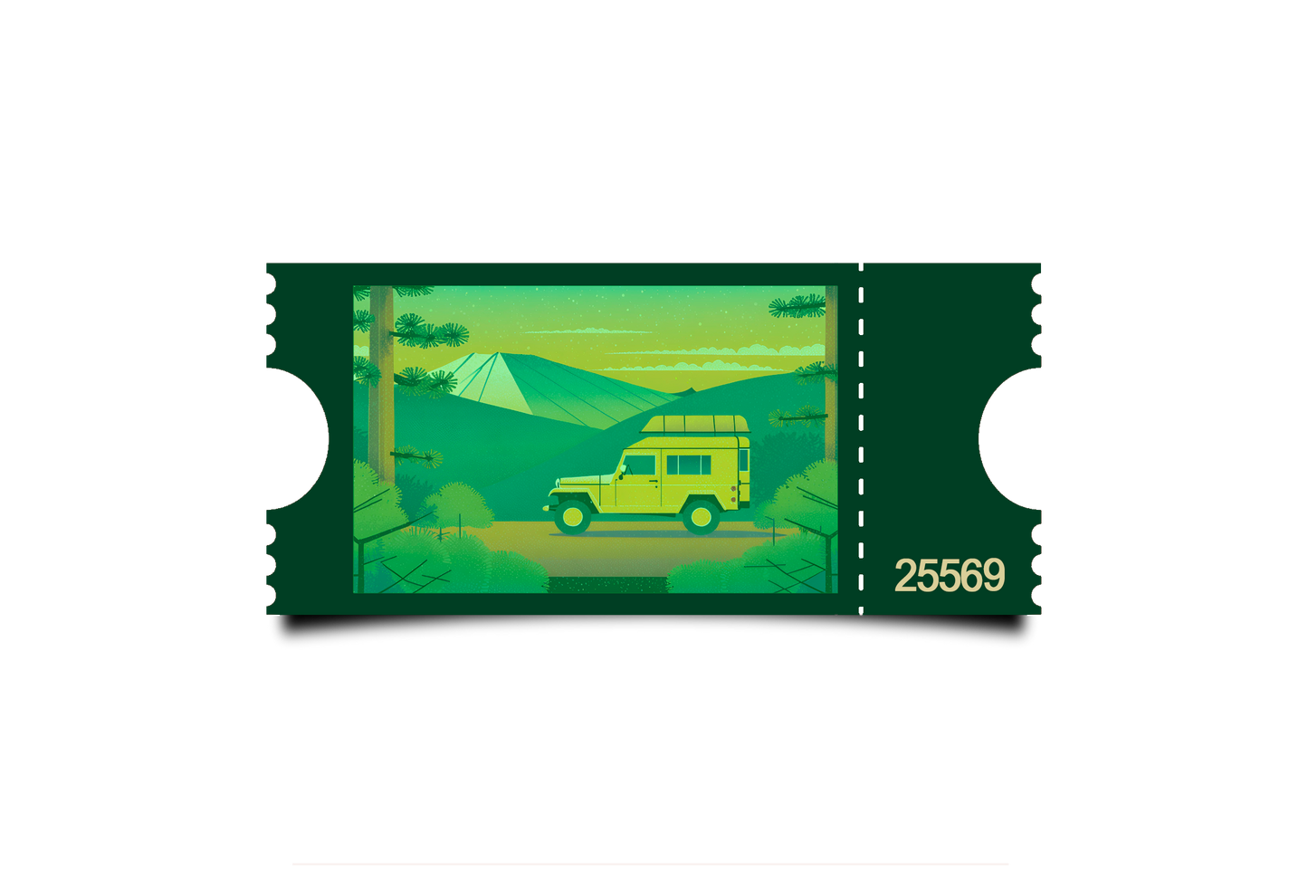 Boleto Ilustracion N 25569