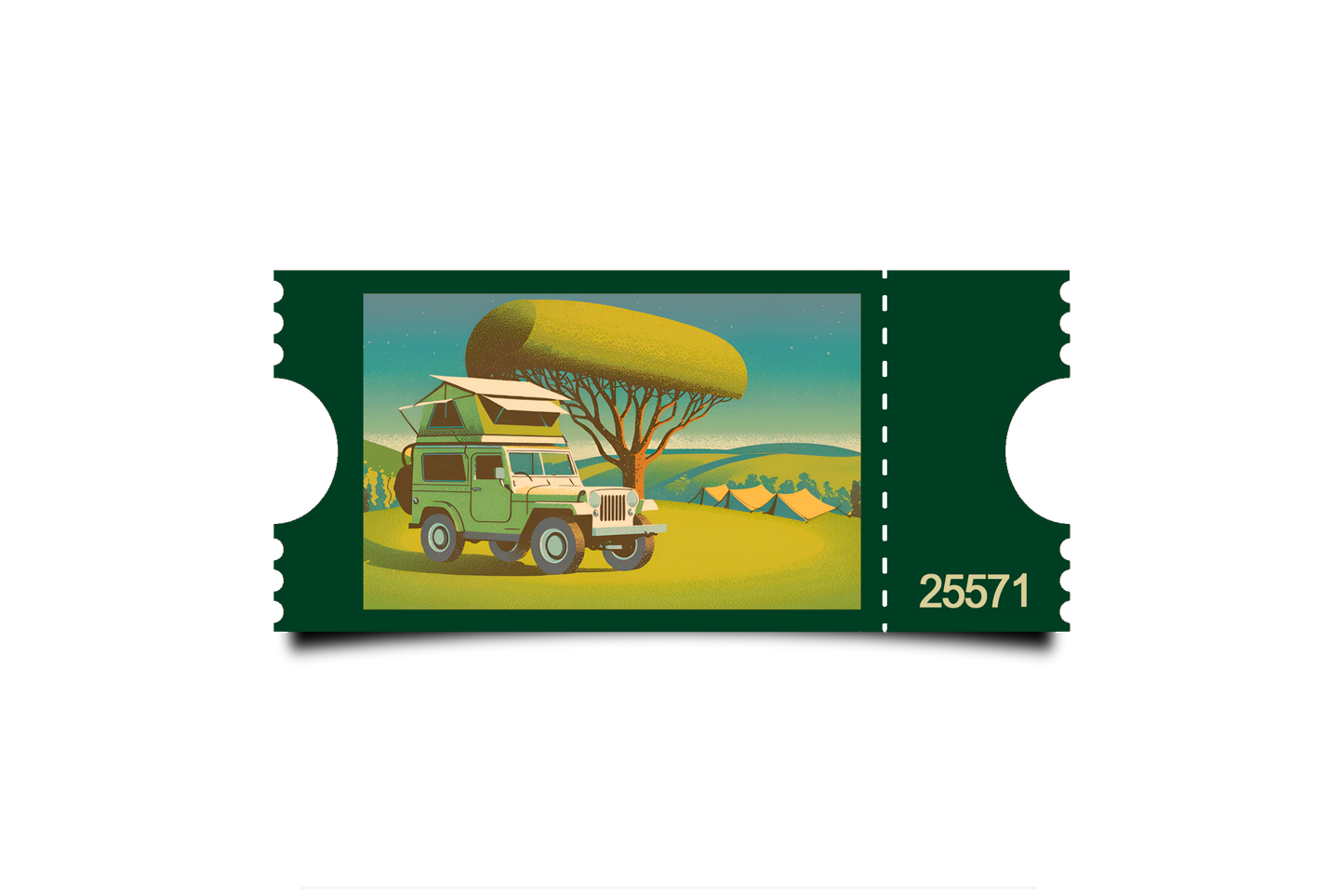 Boleto Ilustracion N 25571