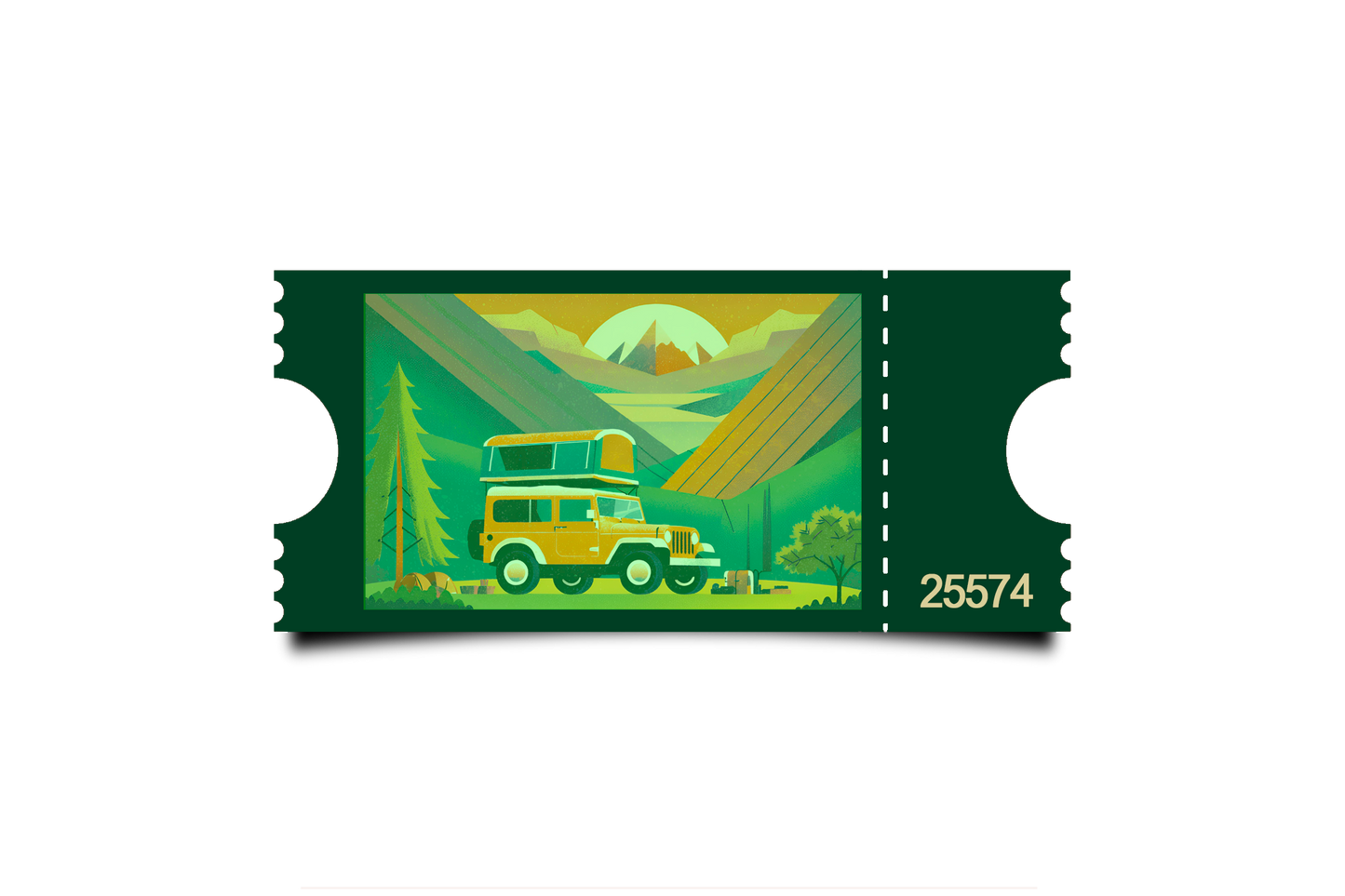 Boleto Ilustracion N 25574