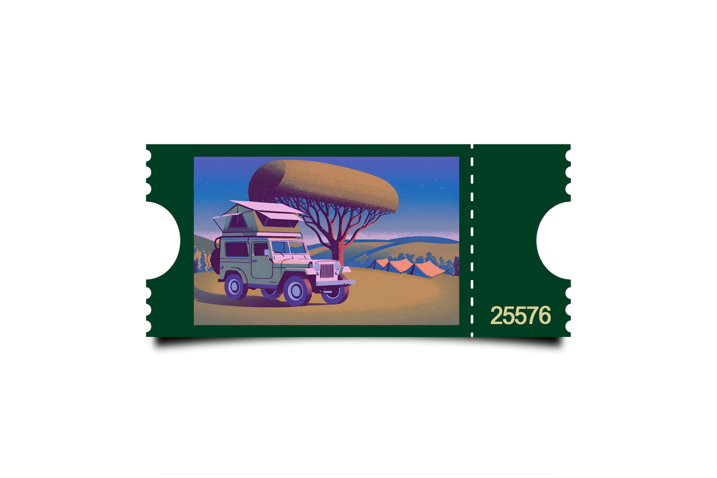 Boleto Ilustracion N 25576