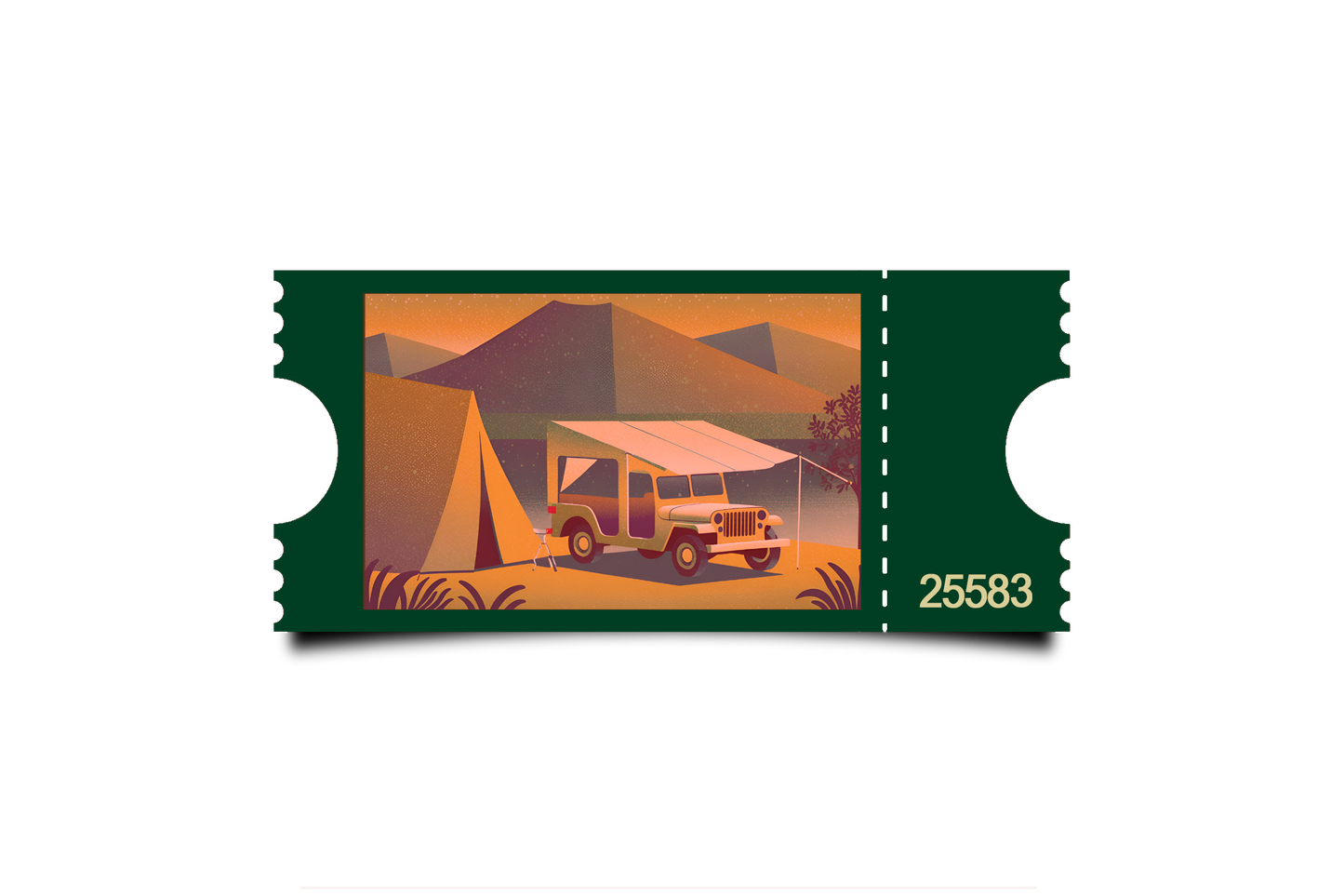 Boleto Ilustracion N 25583