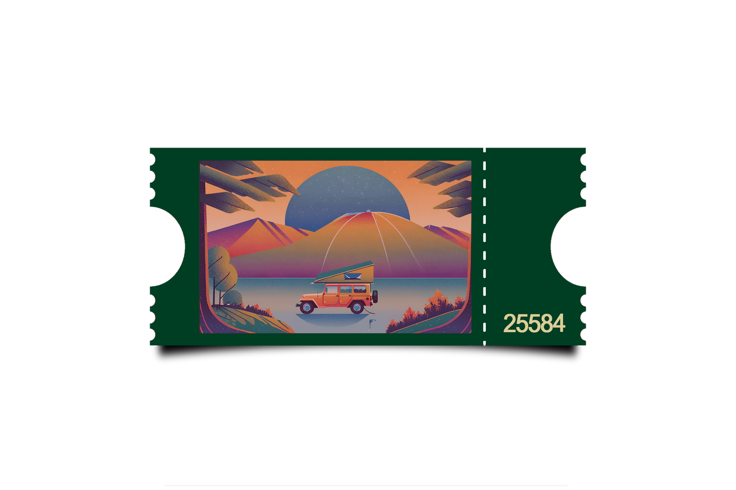 Boleto Ilustracion N 25584