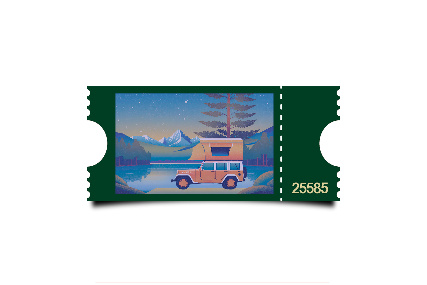 Boleto Ilustracion N 25585