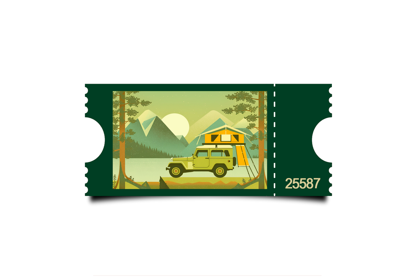 Boleto Ilustracion N 25587