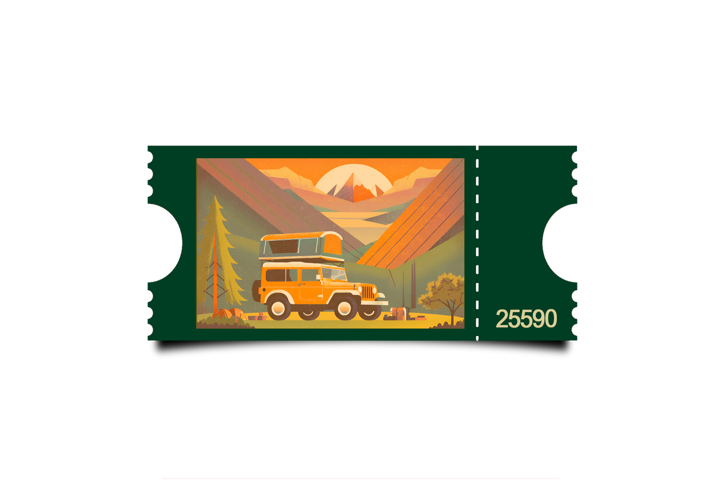Boleto Ilustracion N 25590