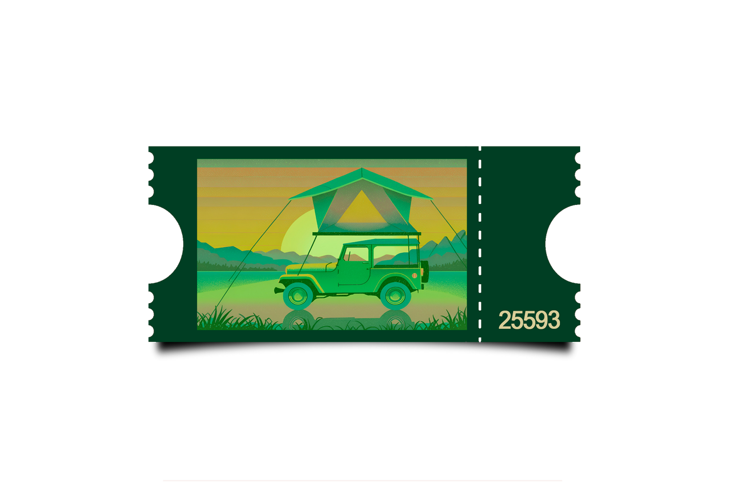 Boleto Ilustracion N 25593