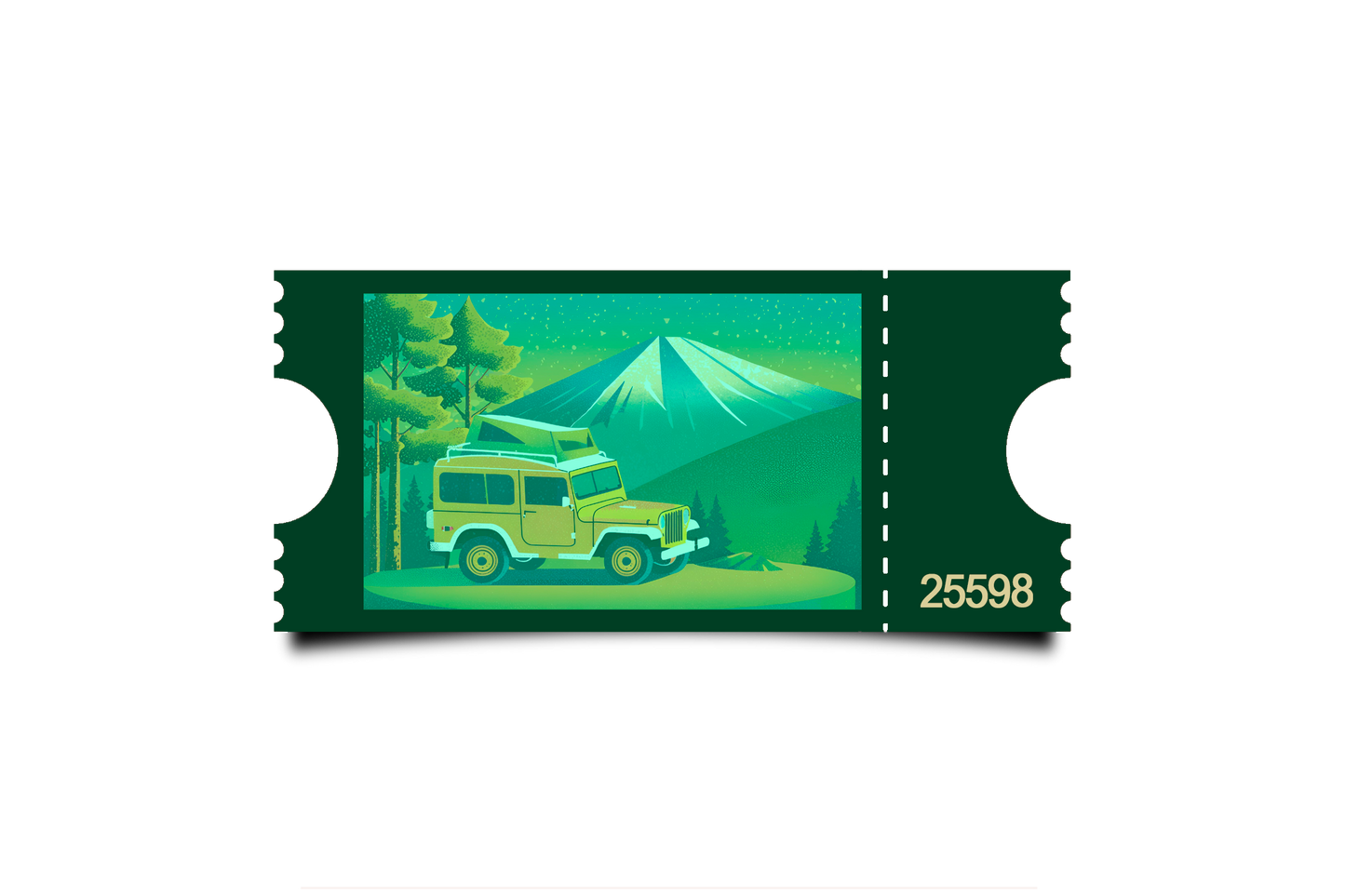 Boleto Ilustracion N 25598