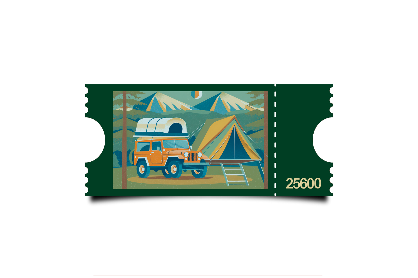 Boleto Ilustracion N 25600