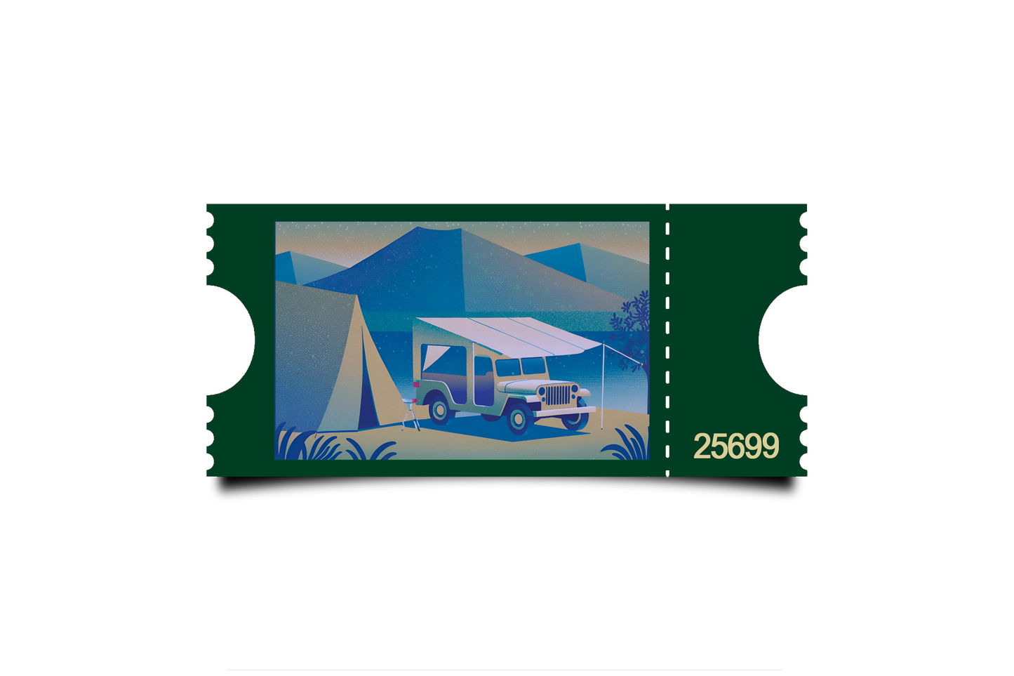 Boleto Ilustracion N 25699