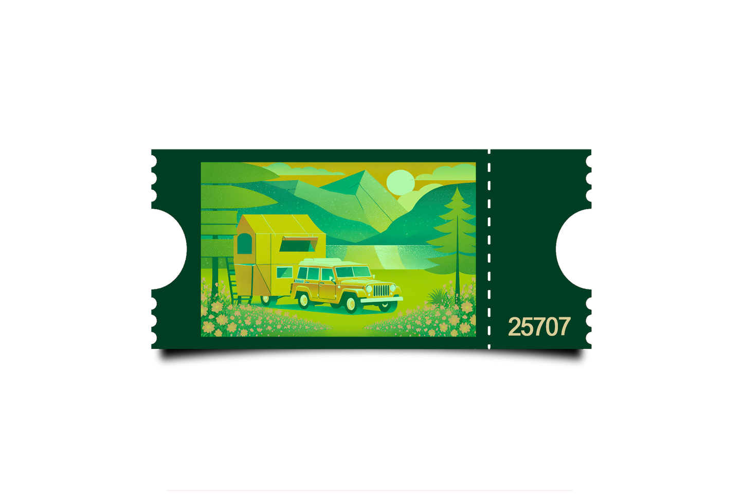 Boleto Ilustracion N 25707