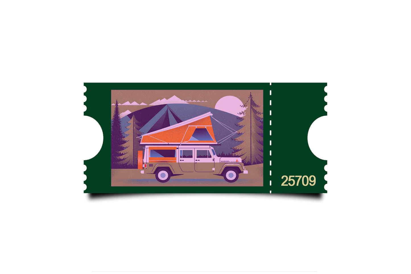 Boleto Ilustracion N 25709