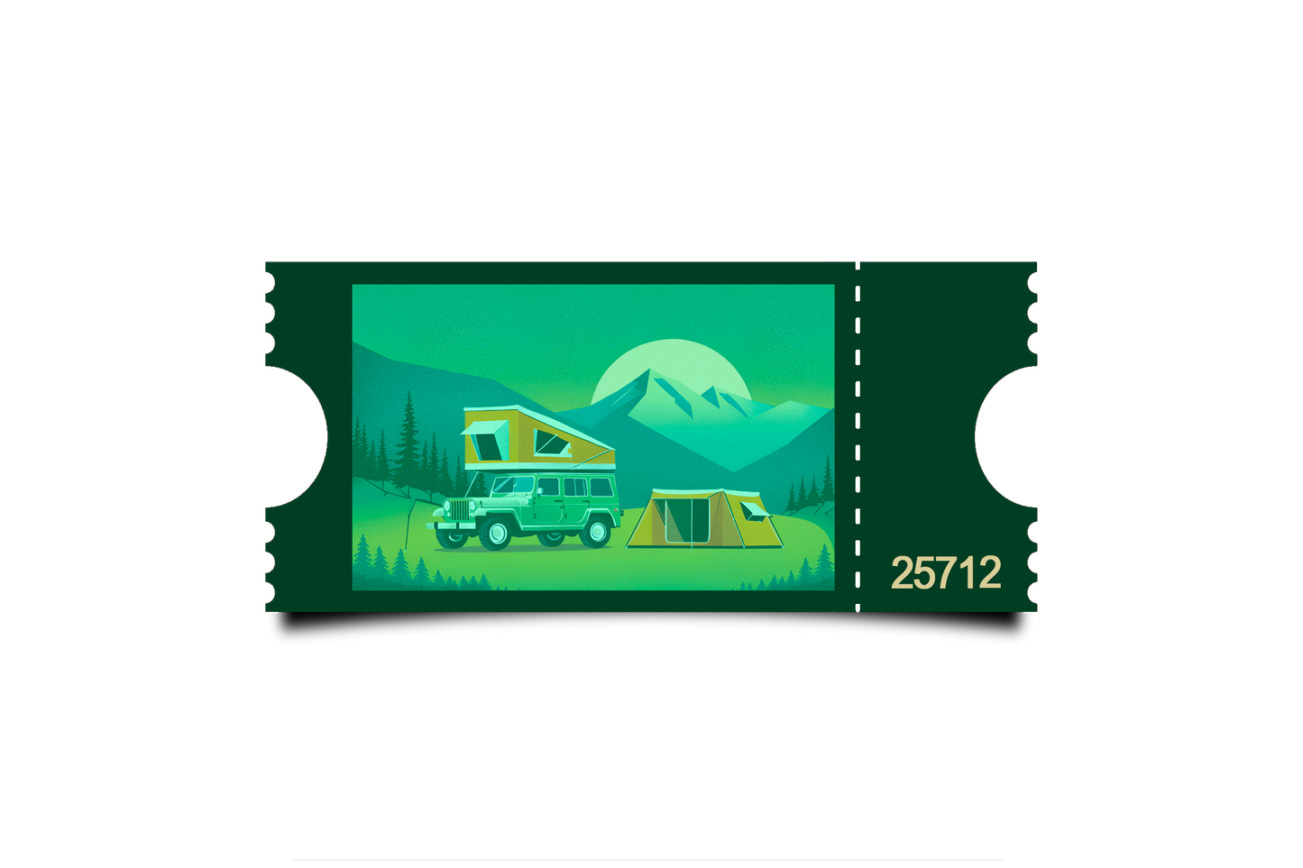 Boleto Ilustracion N 25712