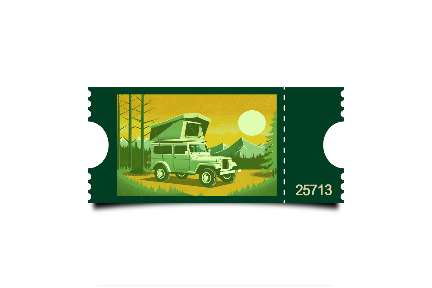 Boleto Ilustracion N 25713