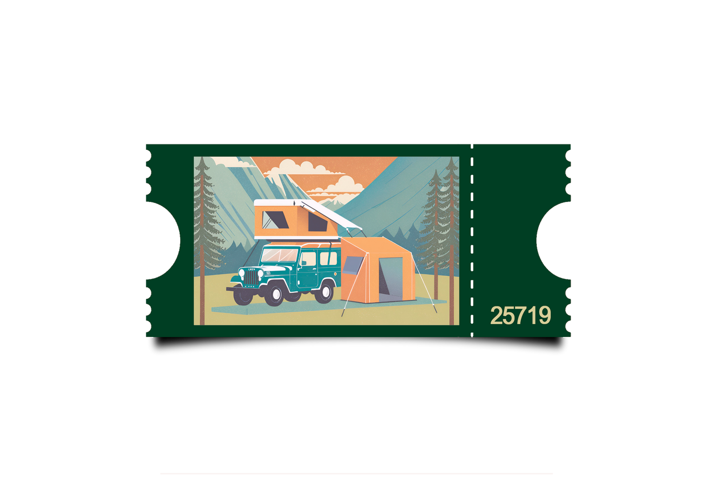 Boleto Ilustracion N 25719
