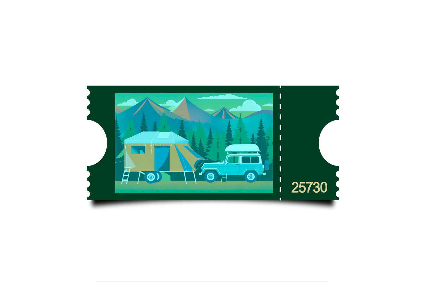 Boleto Ilustracion N 25730