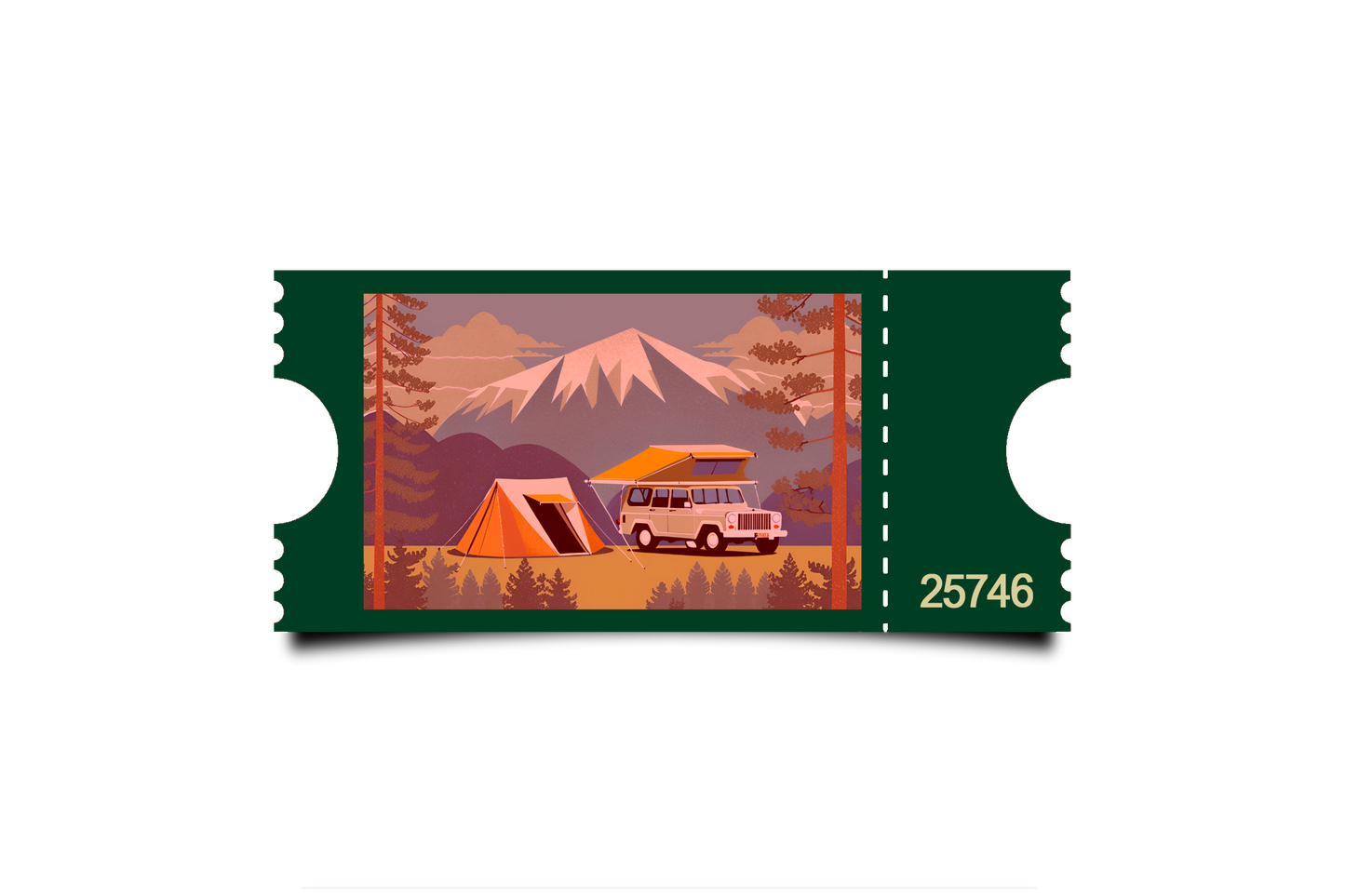 Boleto Ilustracion N 25746